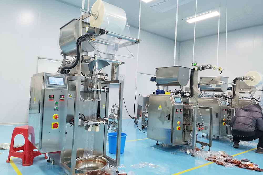 全自动火锅底料向日葵视频色版下载用于火锅料、豆瓣酱、辣椒酱等等产品包装